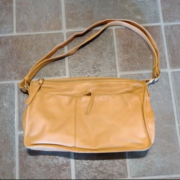 Derek alexander 2way beige Tan color crossbody and shoulder bag - Picture 8 of 14